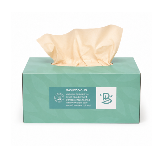 Papier mouchoir Pure Bamboo 3 plis - 150 feuilles - 36BOITE/CS
