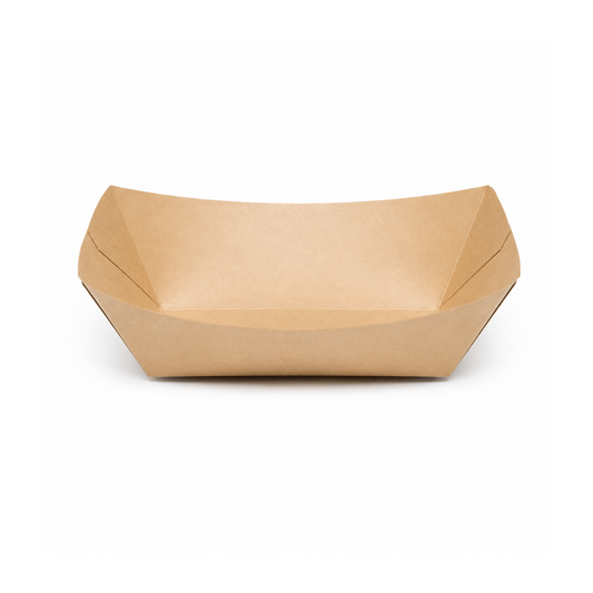 Plateau en bambou No.2 compostable 1000/boites