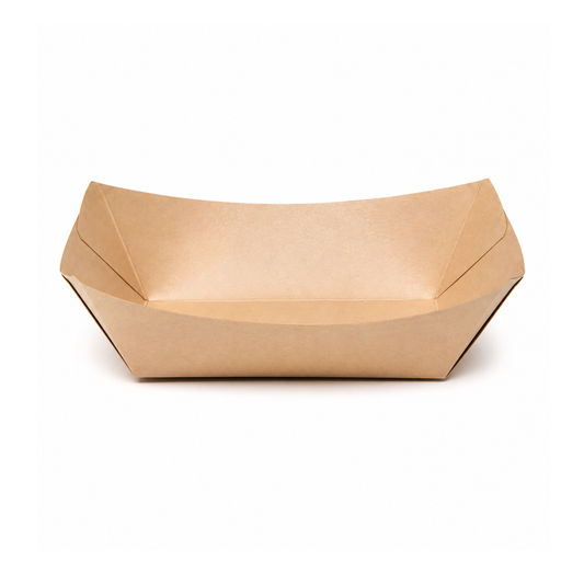 Plateau en bambou No.5 compostable 500/boites