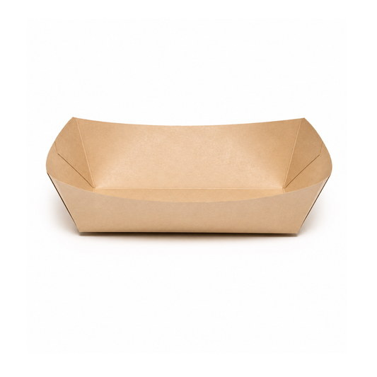 Plateau en bambou No.6 compostable 500/boites
