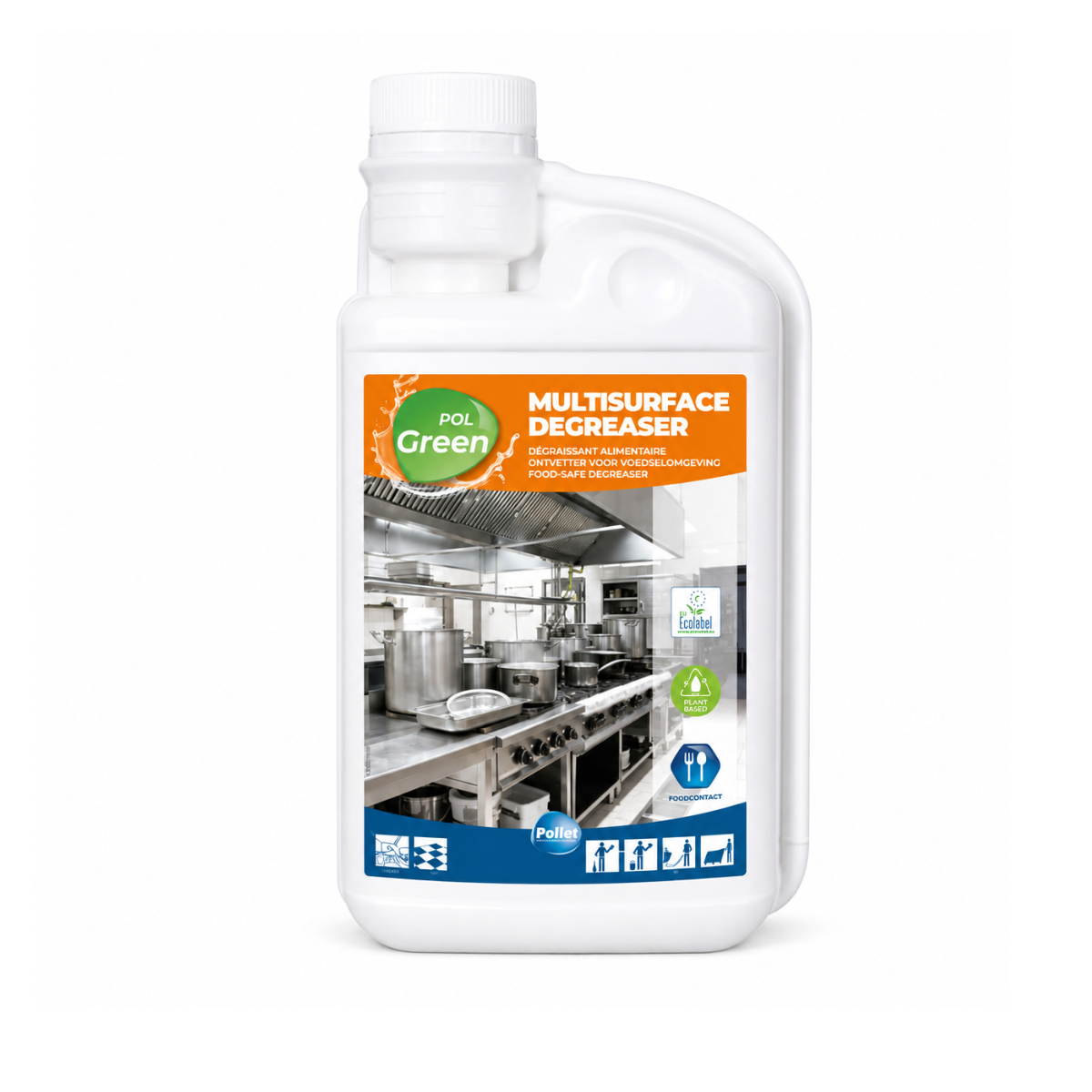 Pollet PolGreen Multisurface Dégraissant 1 Litre Doseur