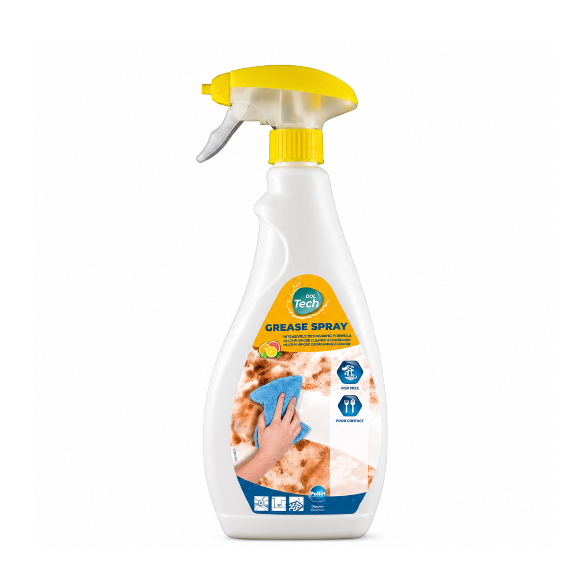 Poltech Grease Spray Dégraisseur Détachant PAE 750ML