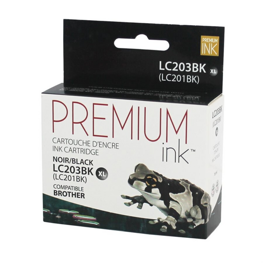 Encre Premium Alternative Brother LC203BK Noire