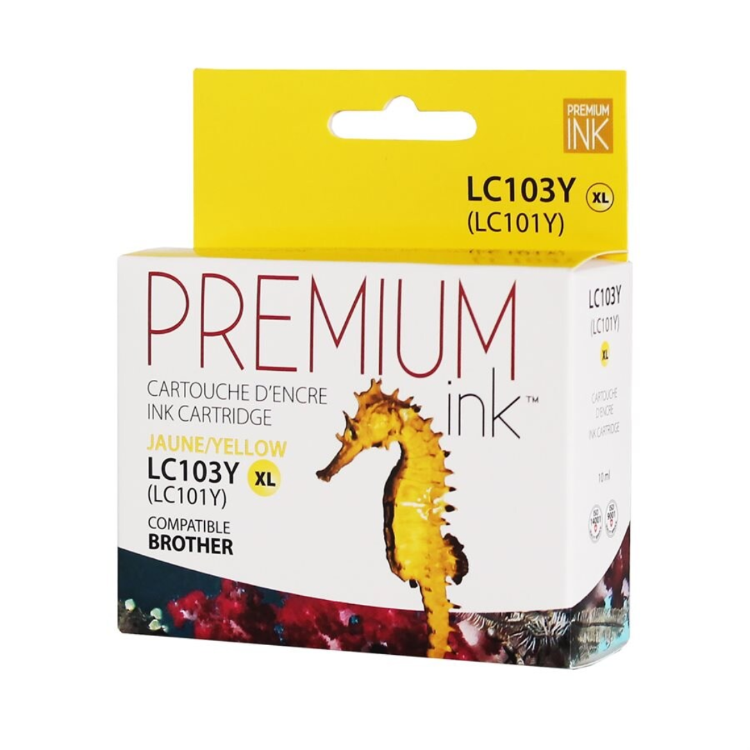 Brother LC103YS - Jaune - Alternative d'encre premium