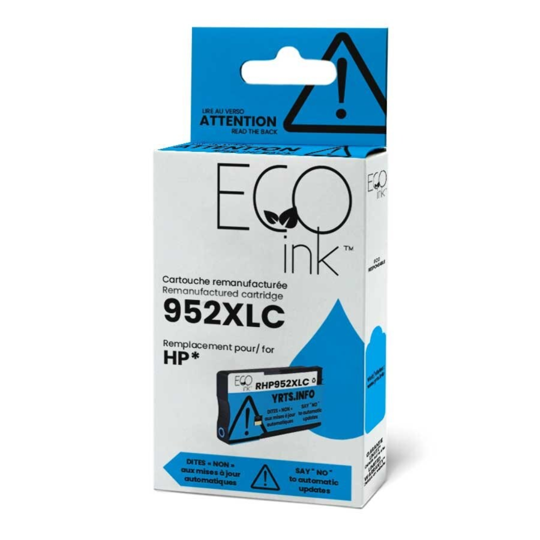 HP No.952XL L0S61AN Cyan Remanufacturée EcoInk YRTS 1.6K