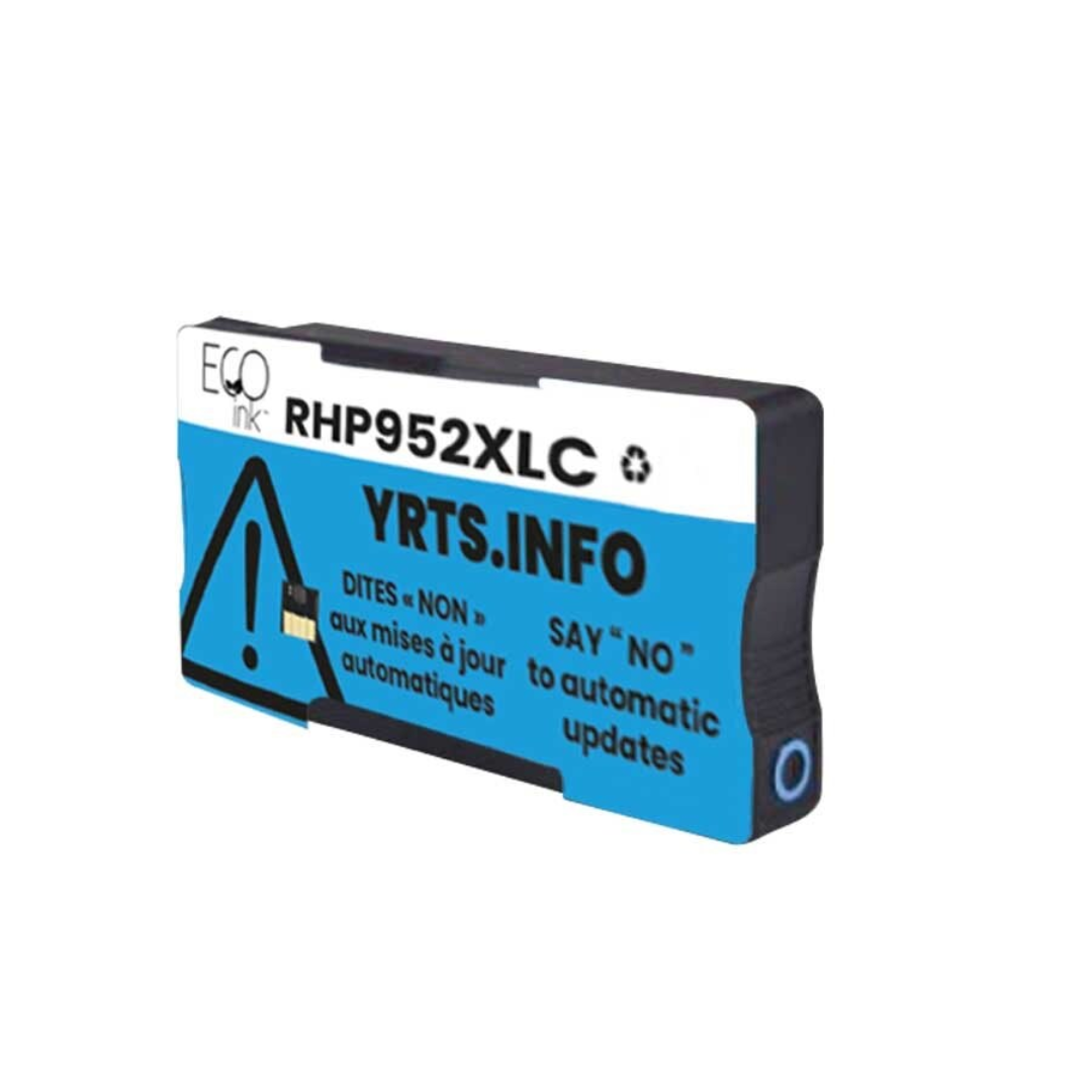 HP No.952XL L0S61AN Cyan Remanufacturée EcoInk YRTS 1.6K