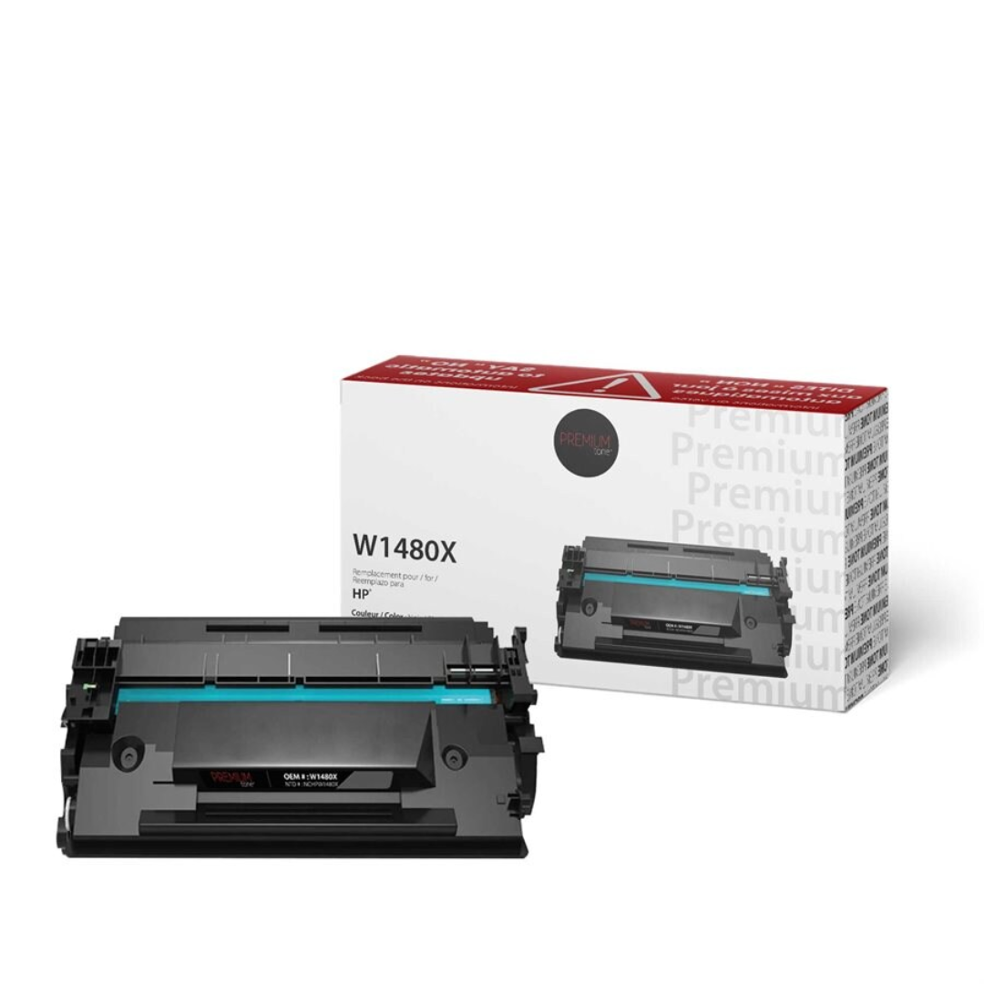 HP W1480X Comp Premium Tone YRTS 9.5K (sans niveau de toner)