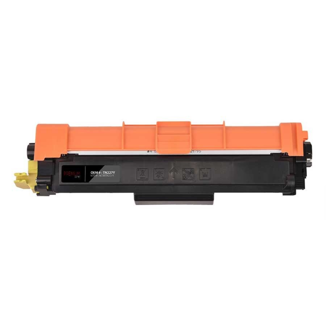 Brother TN227 Jaune Compatible Premium Tone 2.3K