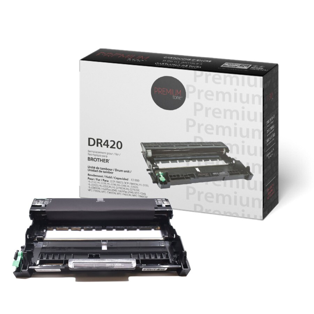 Brother DR420 Drum Compatible Premium Tone OP 12K