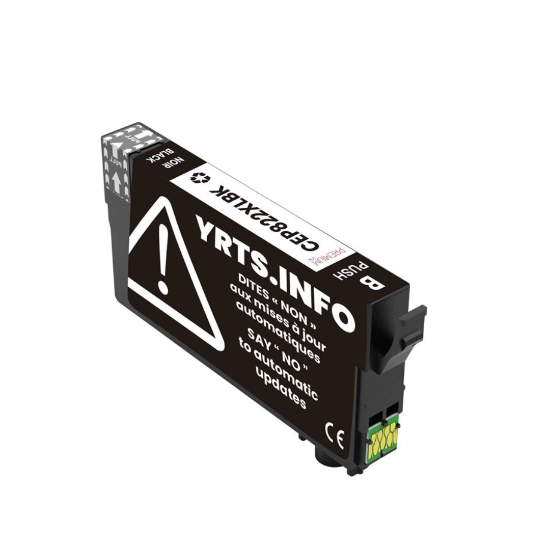 Encre compatible Epson T822XL120 Premium YRTS Noire