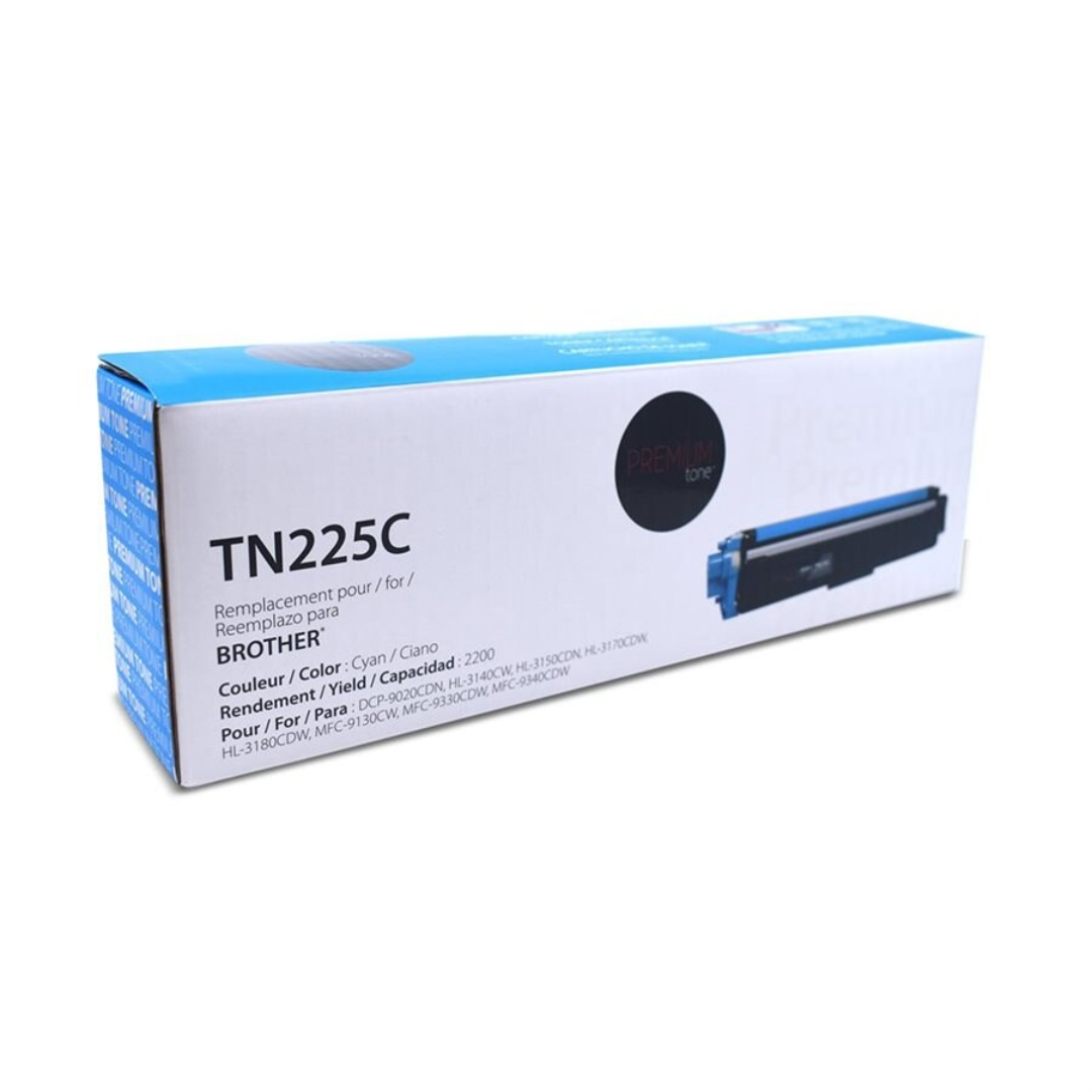 Brother TN225 Cyan Compatible Premium Toner 2.2K