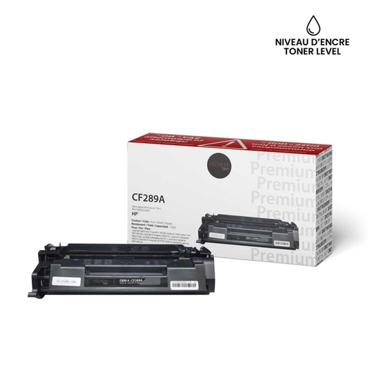 HP CF289A Comp Premium Tone YRTS (avec niveau de toner) 5K