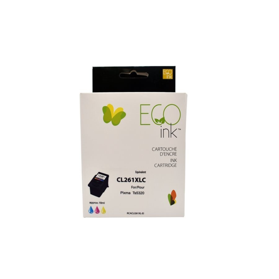 Canon CL-261XL Reman Eco Ink Couleur 300 pages