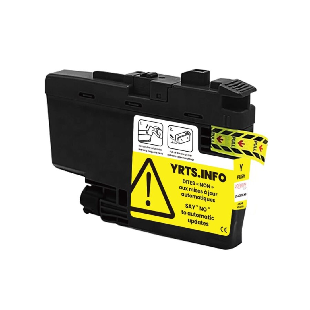 Brother LC406XLYS Cartouche d’Encre Pigment Jaune 5K – Alternative Premium