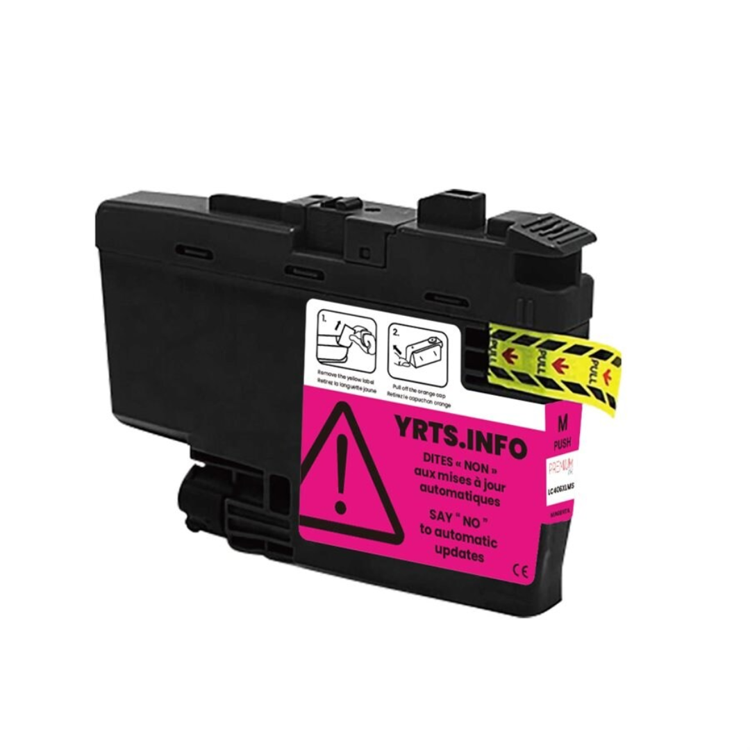 Brother LC406XLMS Encre Pigmentée Magenta 5K – Alternative Premium