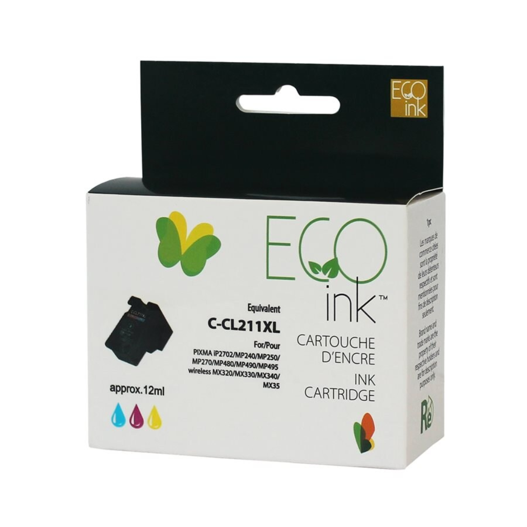 Canon CL211XL Couleur Reman EcoInk