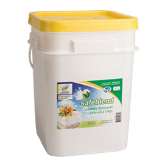 Détergent À Lessive En Poudre Parfum Floral 18 Kg Safeblend Biodégradable