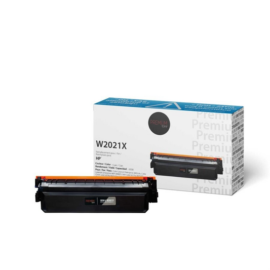 HP W2021X (414X) Toner compatible premium YRTS Cyan 6K