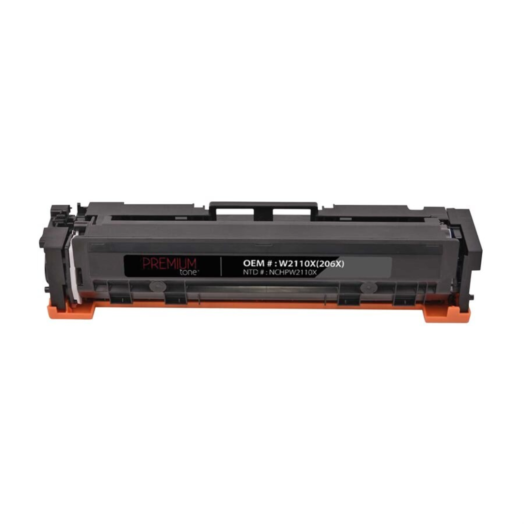 Toner compatible HP W2110X / 206X YRTS Noir 3.1K