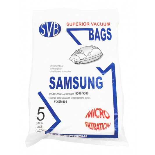 Sac en papier pour aspirateur chariot Samsung 8000/ 9000 - paquet de 5 sacs