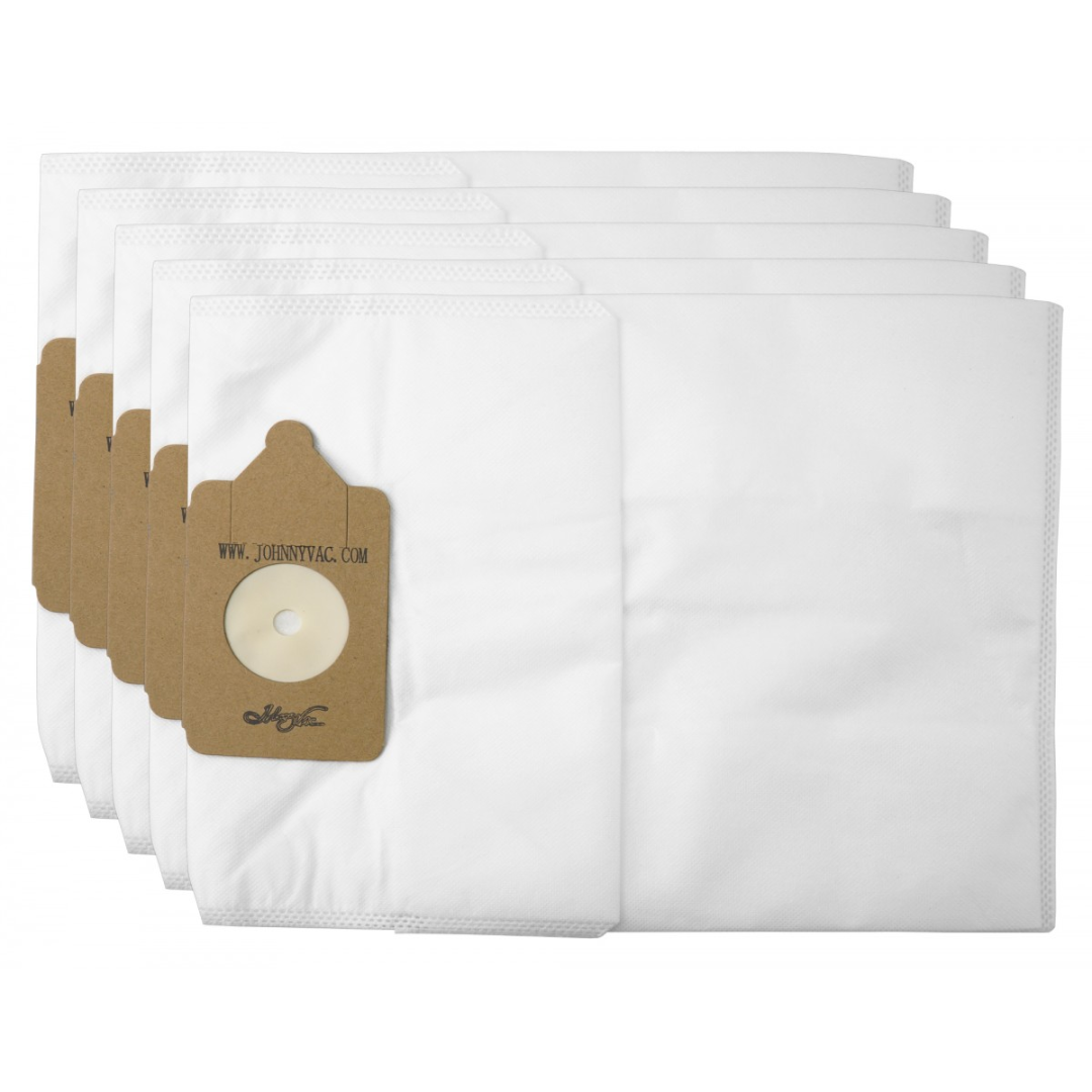 Sac microfiltre HEPA pour aspirateur Johnny Vac JV402 et Numatic NVM2B - paquet de 5 sacs