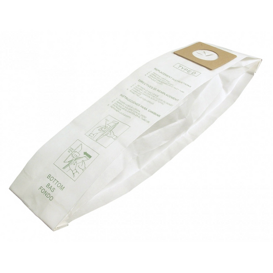 Sac en papier pour aspirateur Dirt Devil type D - paquet de 3 sacs - Envirocare 123SW