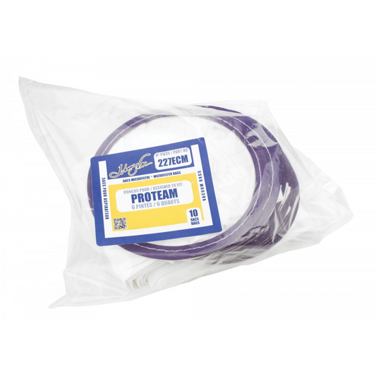 Sac microfiltre pour aspirateur Proteam 6 pintes - paquet de 10 sacs - Envirocare 181
