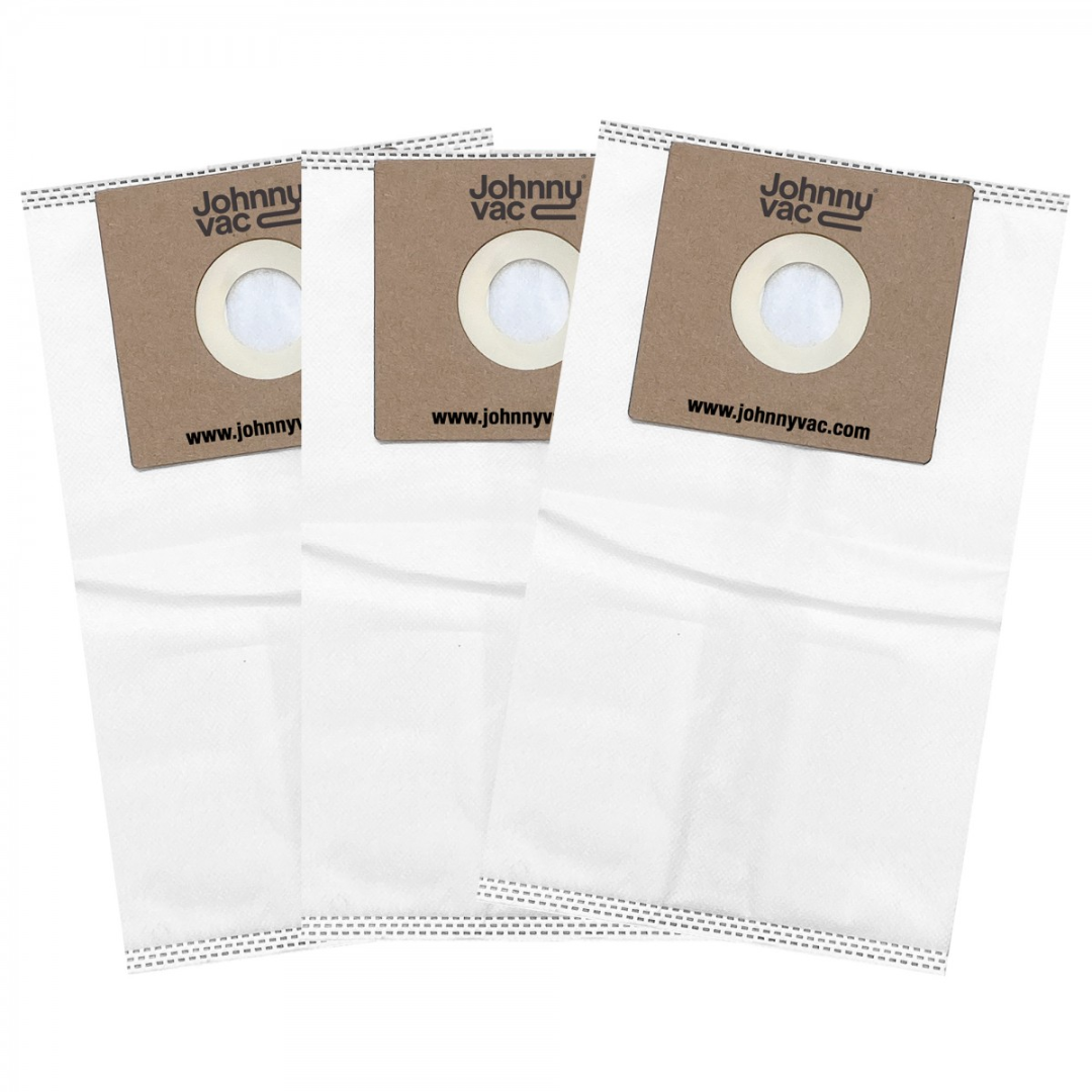 Sac microfiltre HEPA pour aspirateur Johnny Vac Hydrogen - paquet de 3 sacs