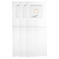 Sac en papier pour aspirateur central Johnny Vac, RhinoVac, Nutone, Hoover - paquet de 3 sacs