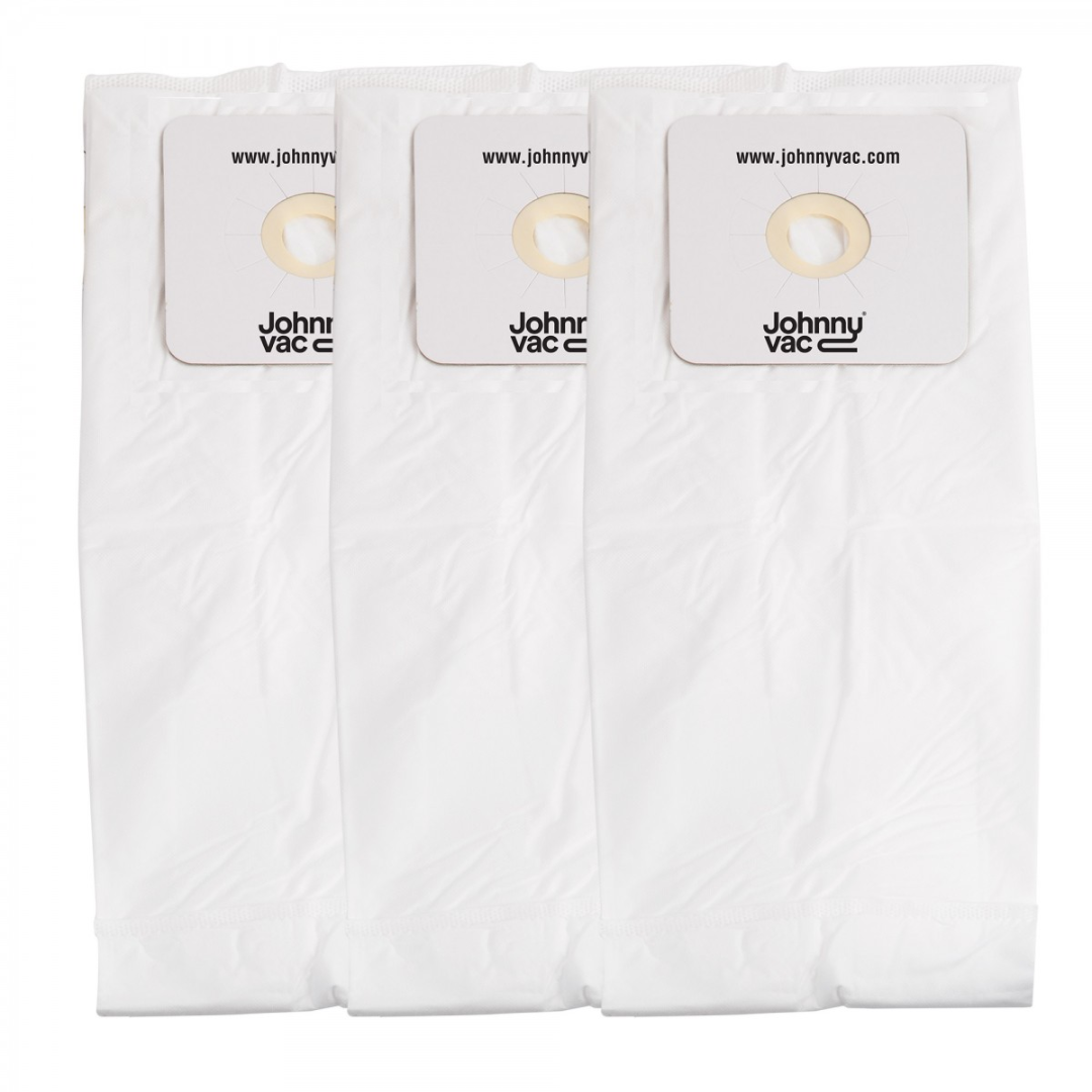 Sac microfiltre HEPA pour aspirateurs central Johnny Vac, Rhinovac, Nutone, Hoover, Kenmore et bien d'autres marques - paquet de 3 sacs
