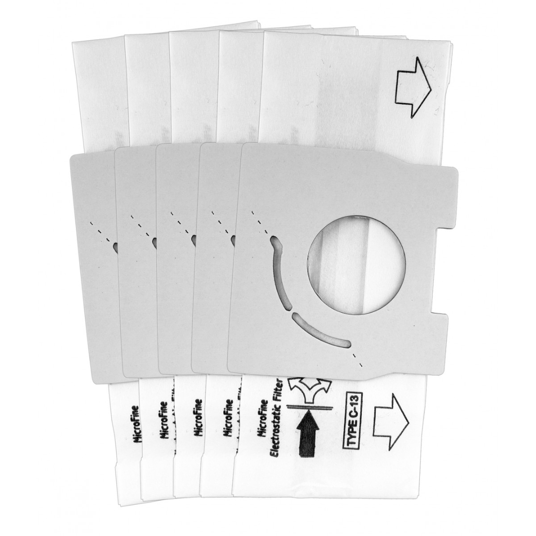 Sacs papier type C-13 - pour Panasonic MC3900 - paquet de 5