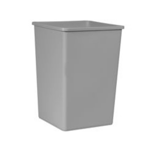 Poubelle Carrée Grise 133L UN 35 Gallons