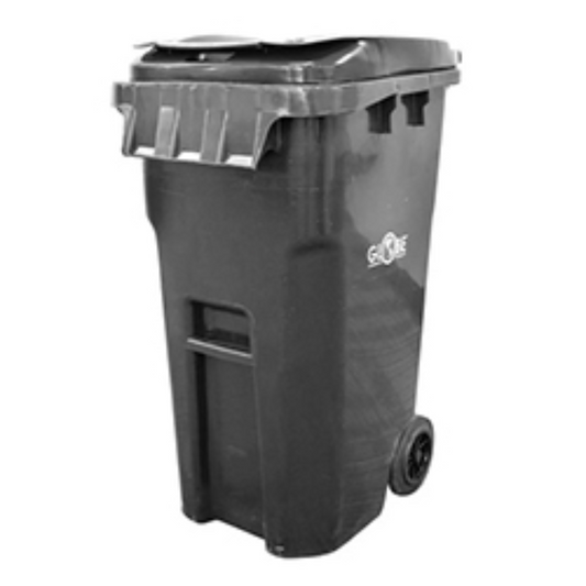 Poubelle Bac Roulant Grise 240L UN 9240