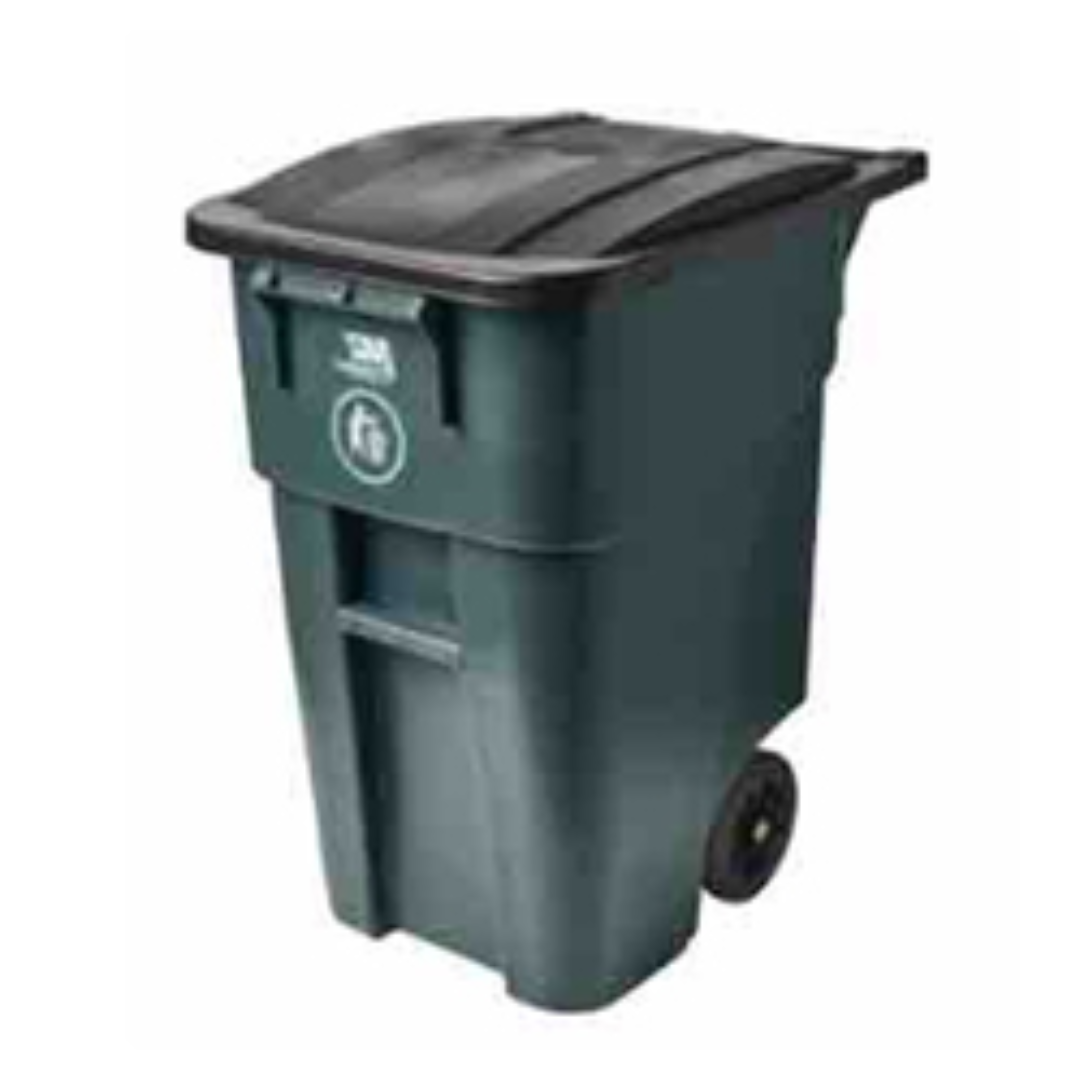 Poubelle Bac Roulant Grise 208L UN WM-TW20855