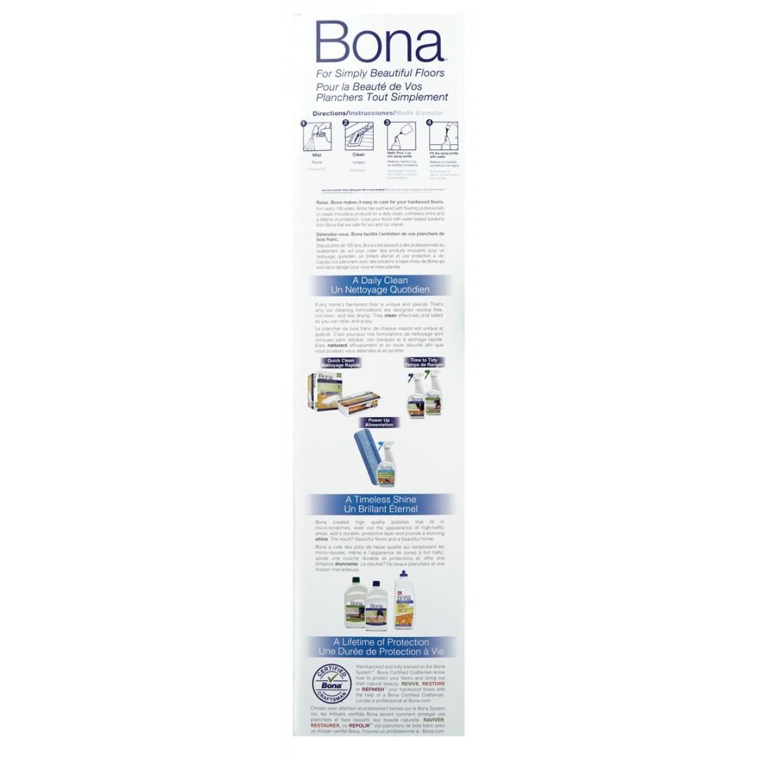 Ensemble d’entretien complet pour tous les types de planchers - Bona SJ301