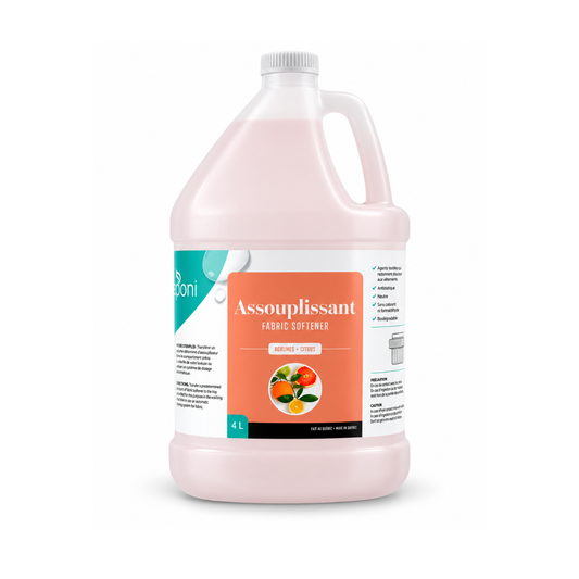 Saponi Assouplisseur à lessive Agrumes - 4L