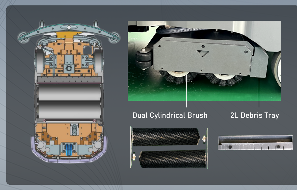 Robot Laveur Autonome Sparkoz TN70 Disc - Version cylindrique
