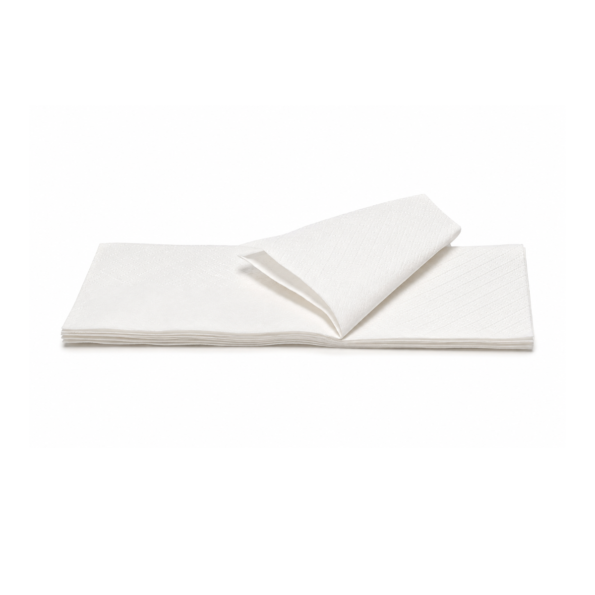 Serviette de table 2 plis Pure Bamboo blanchi 3000/caisse