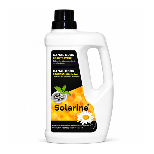Solarine Canal Odor Traitement des Canalisations 1L