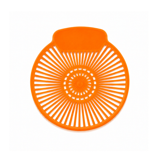 Tamis d'urinoir orange foncé mango - Vendu à l'unité