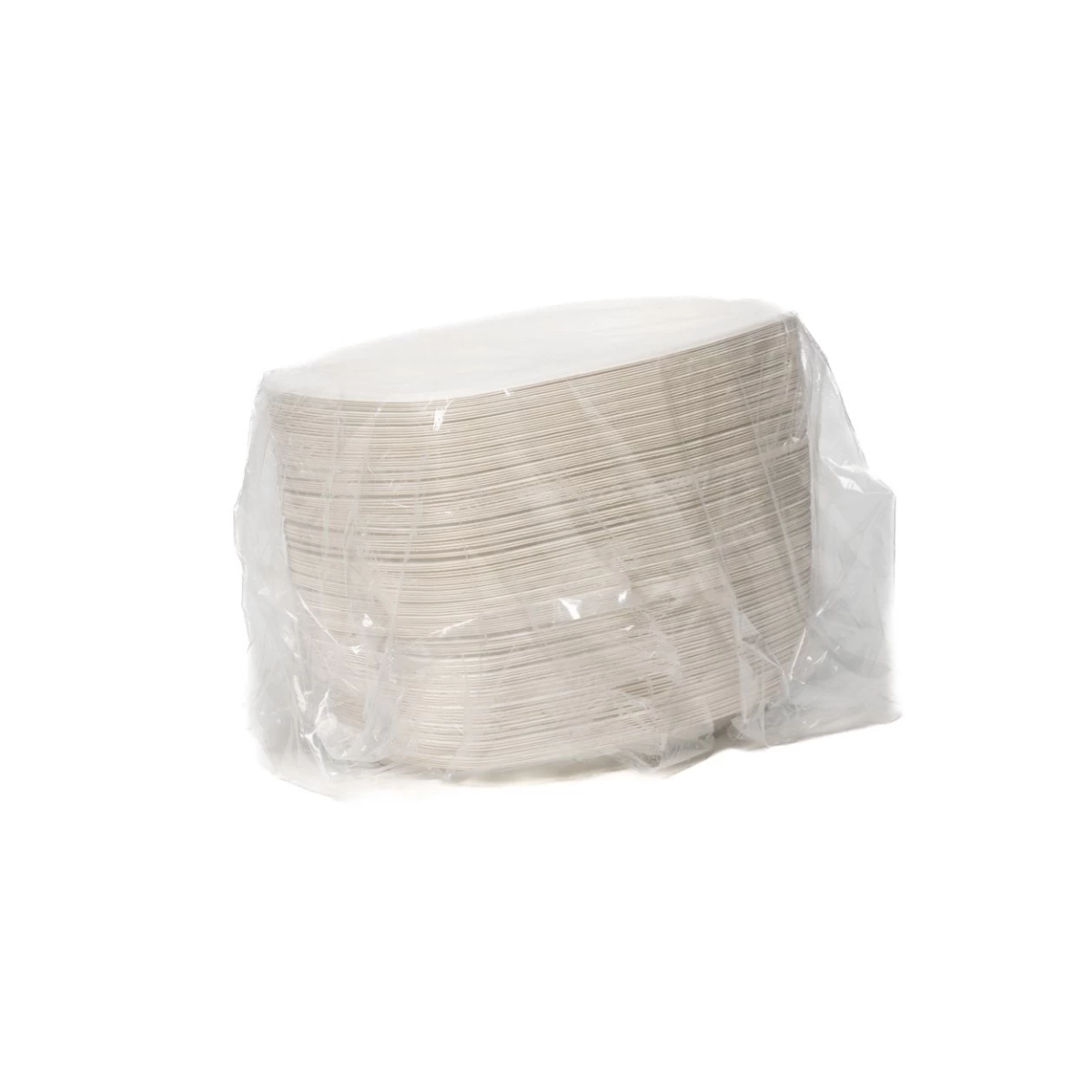Assiette En Bagasse Ovale 7"X9" - 500/Boite