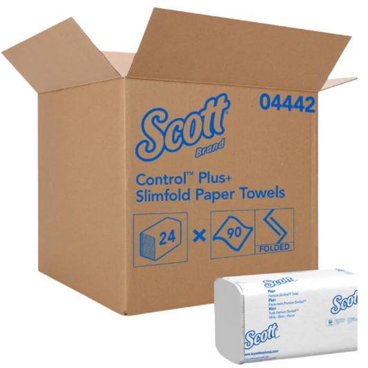 Essuie-mains blanc - Kimberly-Clark 04442 (Caisse de 24)