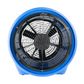 Ventilateur /souffleur / séchoir de plancher industriel - Johnny Vac - diamètre du ventilateur 16" (40,6 cm) - moteur scellé - 1 vitesse - avec poignée - bleu