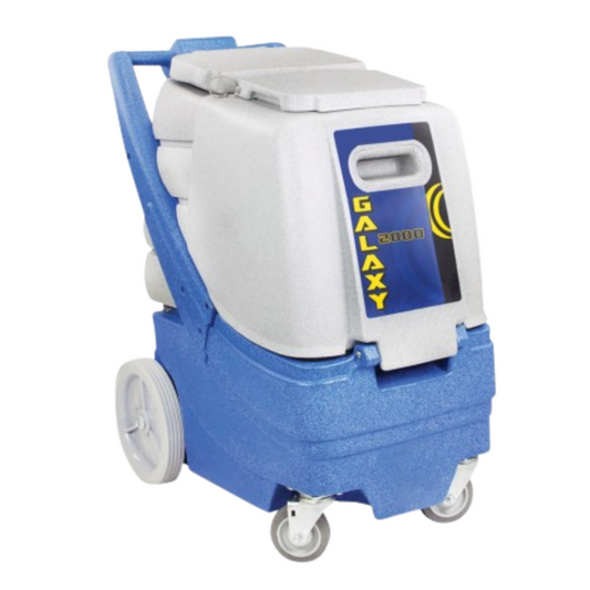 Laveuse à tapis, Edic, ED2000IX, levée d'eau 150/185 po, pompe 220/250 PSI, Edic 2000IX-HR