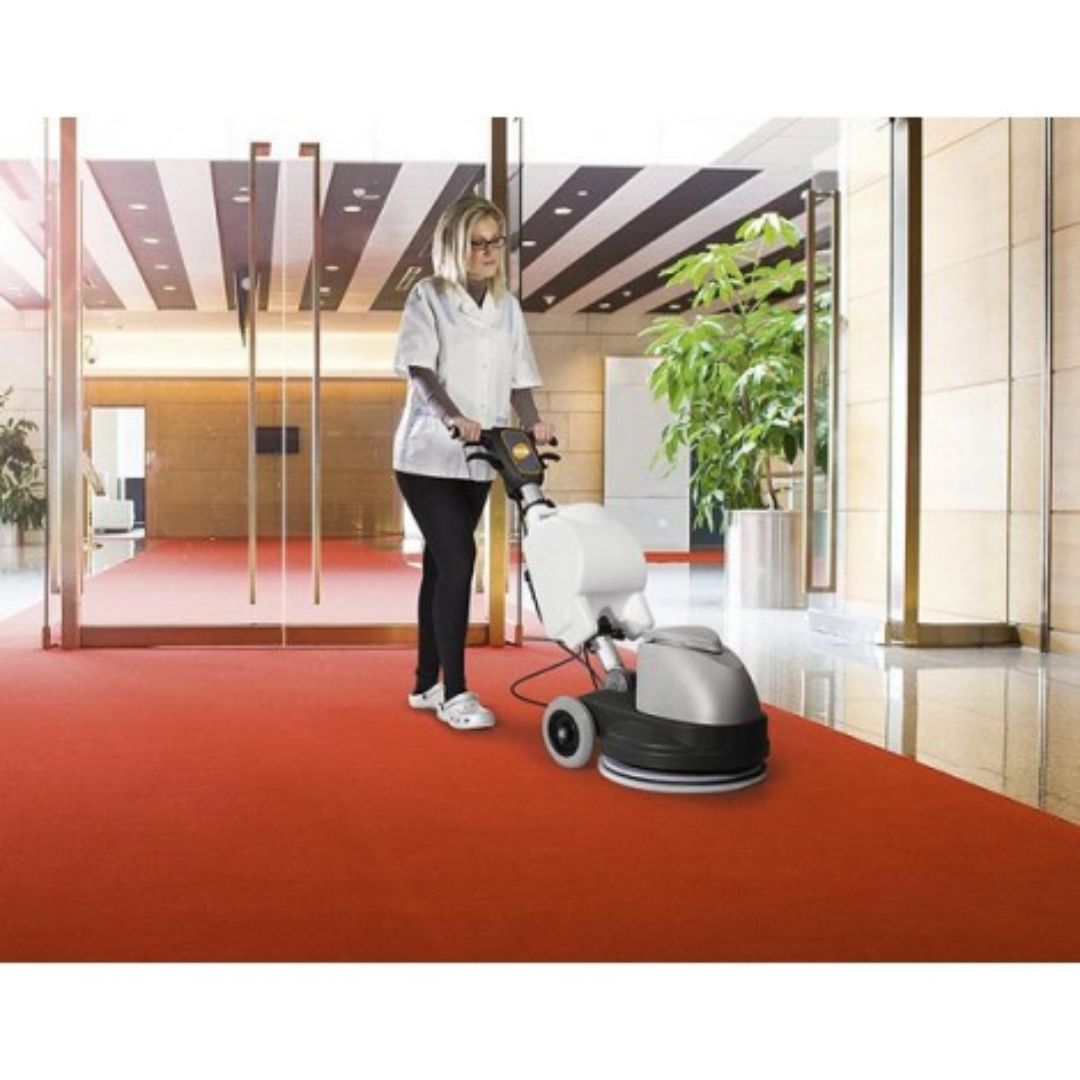 Polisseuse à plancher orbitale - Johnny Vac - largeur de nettoyage 17" (43 cm) - réservoir de solution de 4 gal (15 L) - TMB TP46