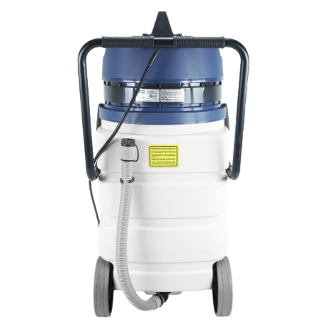 Aspirateur commercial sec et humide extra robuste - capacité de 85 L (22,5 gal) - 2 moteurs - prise électrique - boyau de 8' - manchons en plastique et aluminium - brosses et accessoires inclus - IPS ASDO07433
