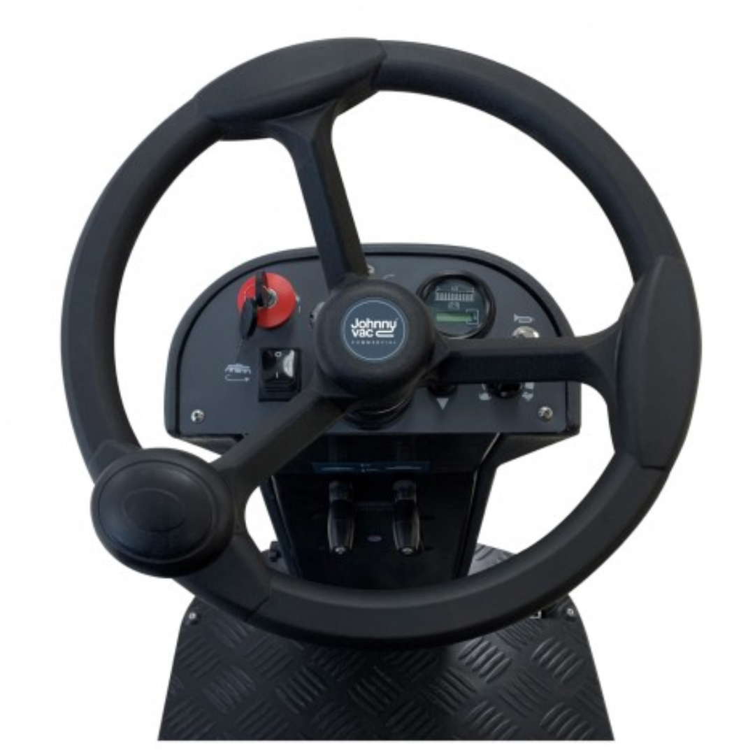 Autorécureuse autoportée - Johnny Vac JVC56RIDERN - 22" (559 mm) de largeur de nettoyage - avec batterie et chargeur