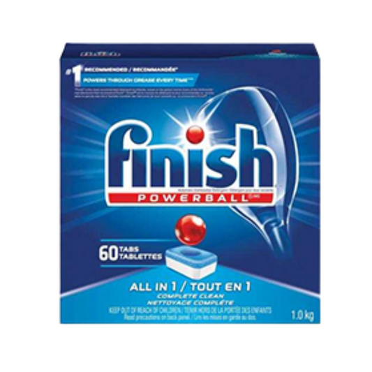"Finish" Powerball Vaisselle Tout En 1 55/BTE 1 KG Parfum Frais
