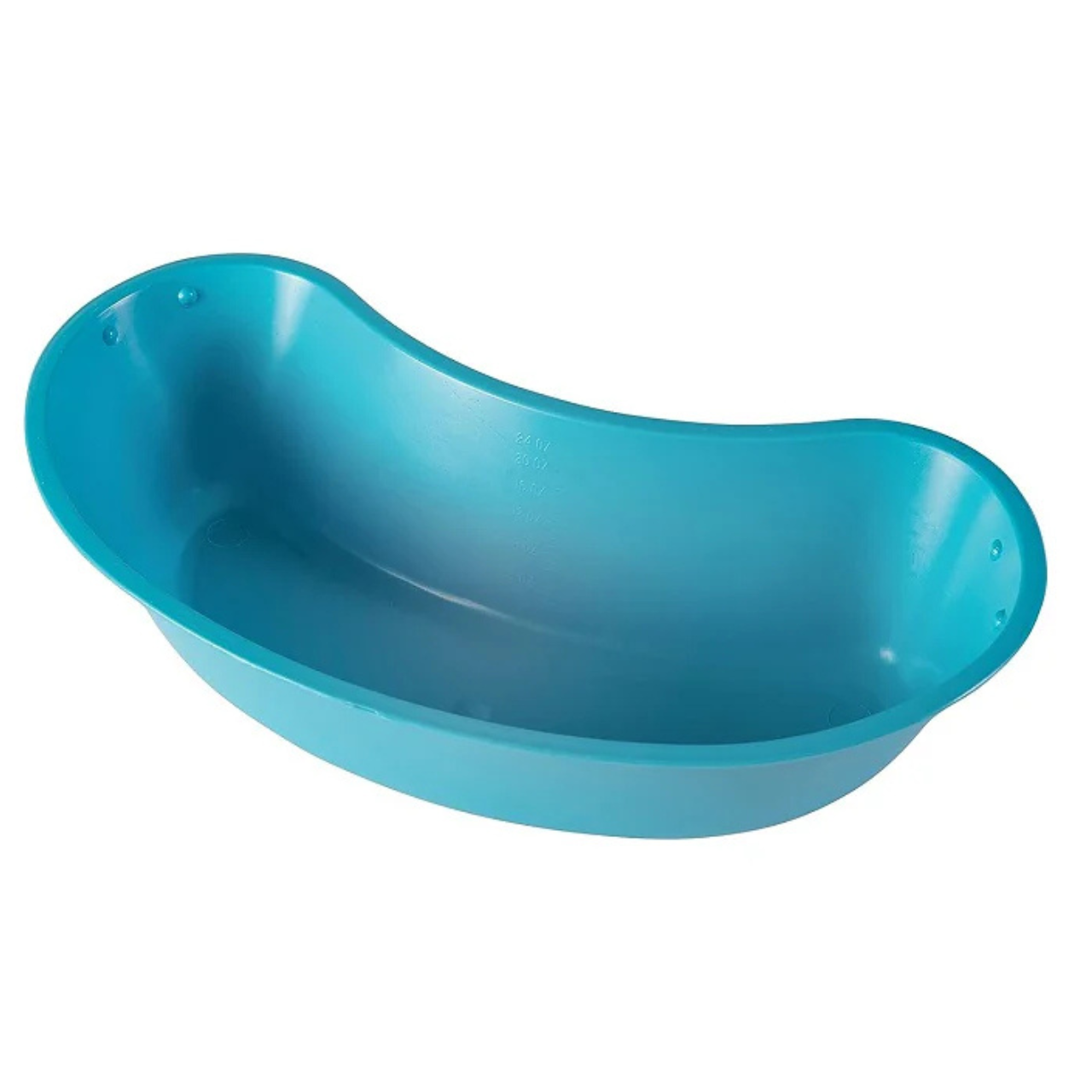 Haricot en plastique bleu 24oz