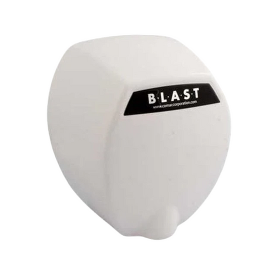 Séchoir à mains en acier moulé - Comac Blast - Blanc